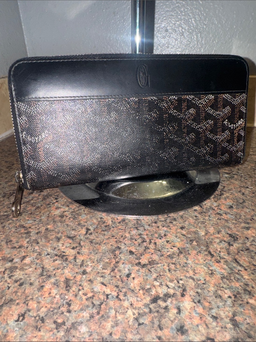 Goyard Matignon GM Zip Around Wallet with/COA and orig care cards AUTHENTIC✅ - Picture 10 of 14